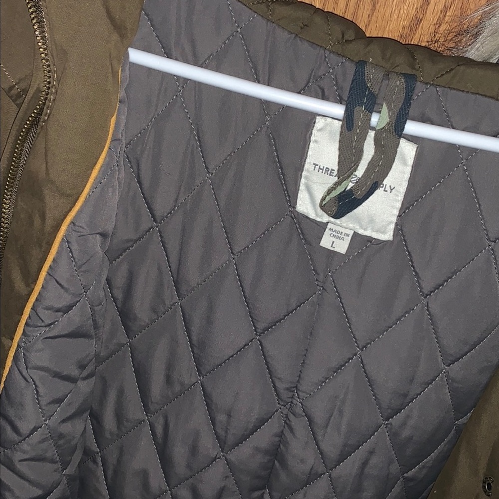 OLIVE WINTER JACKET - Picture 3 of 3
